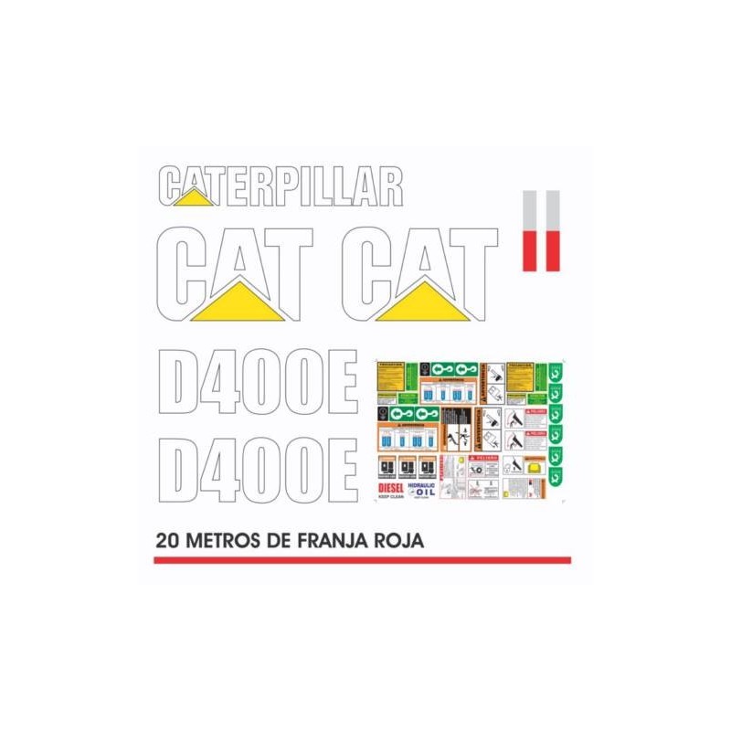 CATERPILLAR D400E SIN FRANJAS