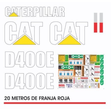 CATERPILLAR D400E SIN FRANJAS