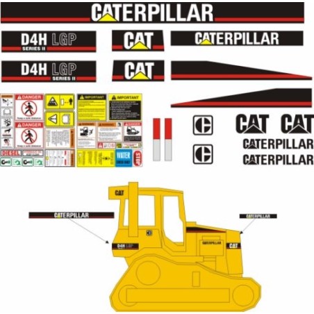 CATERPILLAR D4H LGP SERIES II