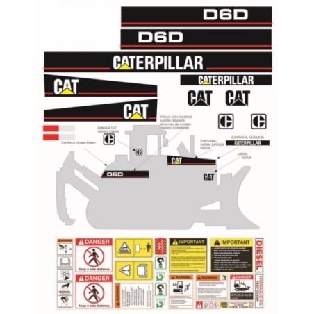 CATERPILLAR D6D MOD