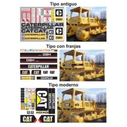 CATERPILLAR D8 ANTIGUO Y MODERNO