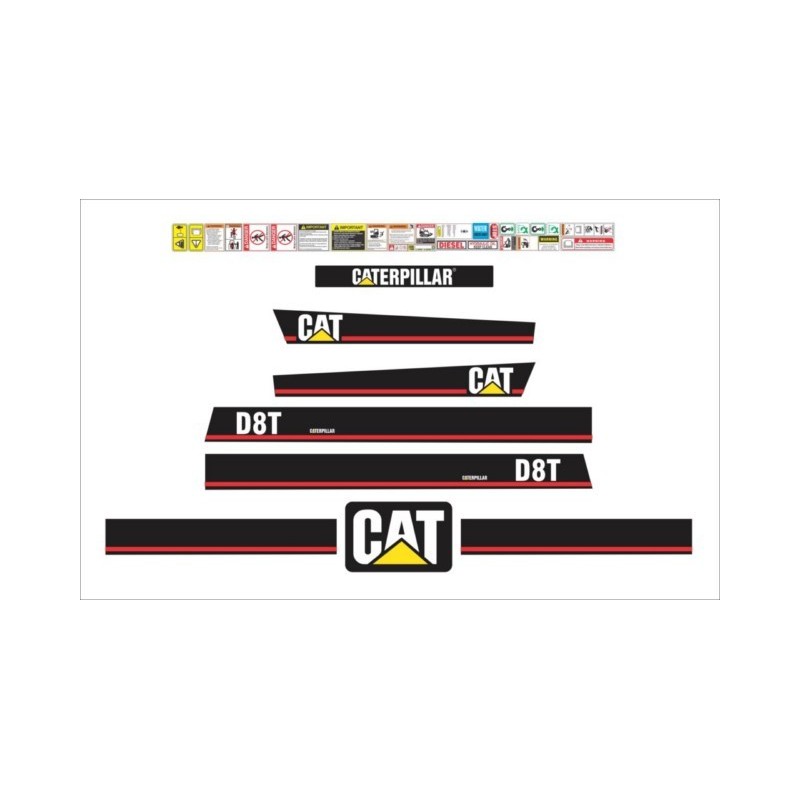 CATERPILLAR D8T CON FRANJAS