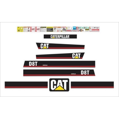 CATERPILLAR D8T CON FRANJAS