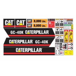 CATERPILLAR GC40K 8 MIL LBS