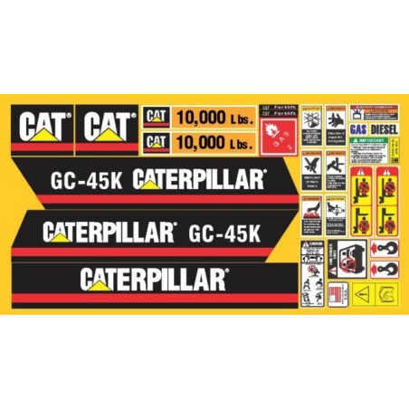 CATERPILLAR GC45K 10 MIL LBS