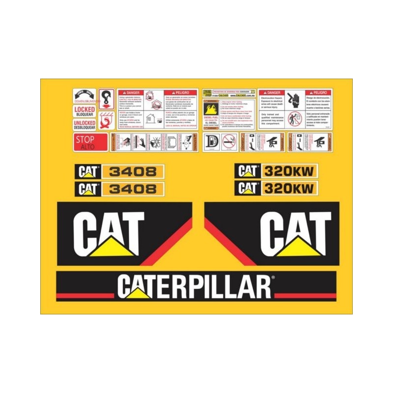 CATERPILLAR GENERADOR 3408