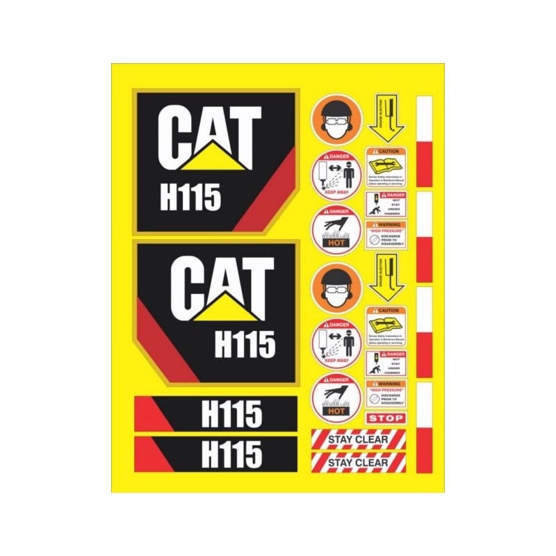 CATERPILLAR H115 MARTILLO