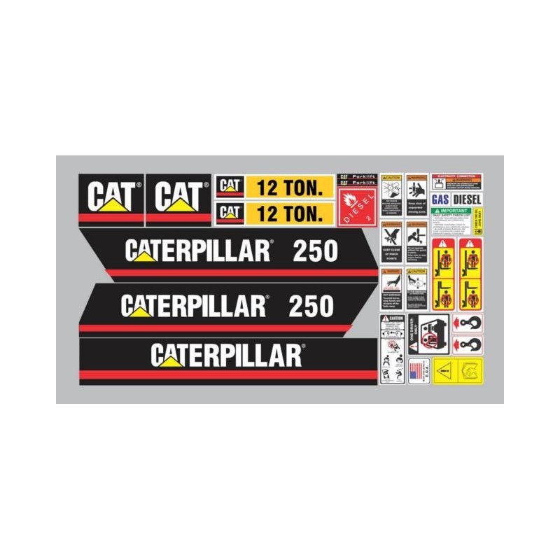 CATERPILLAR MONTACARGAS 250 12 TON