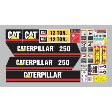 CATERPILLAR MONTACARGAS 250 12 TON
