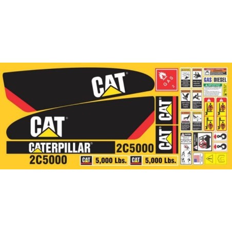CATERPILLAR MONTACARGAS 2C5000
