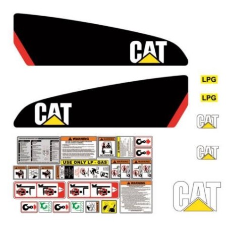 CATERPILLAR MONTACARGAS 2P5000