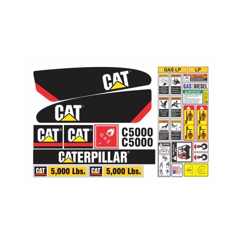 CATERPILLAR MONTACARGAS C5000 MODERNO