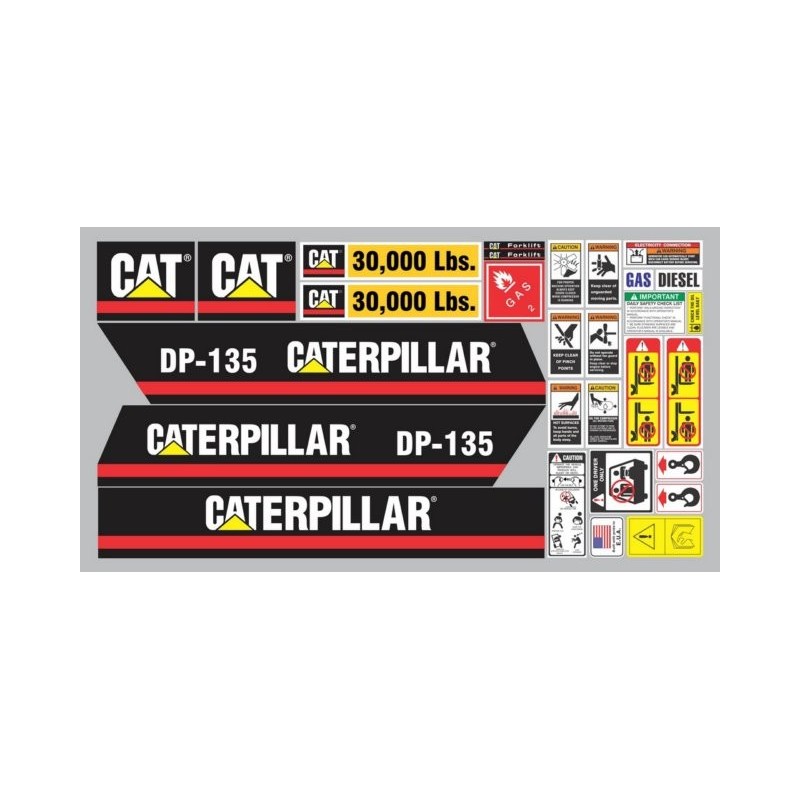 CATERPILLAR MONTACARGAS DP135