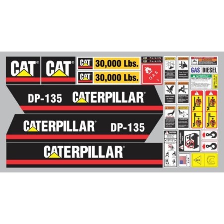 CATERPILLAR MONTACARGAS DP135