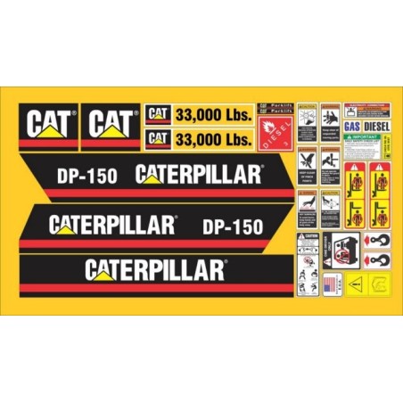CATERPILLAR MONTACARGAS DP150