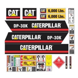 CATERPILLAR MONTACARGAS DP30K 6 MIL LBS