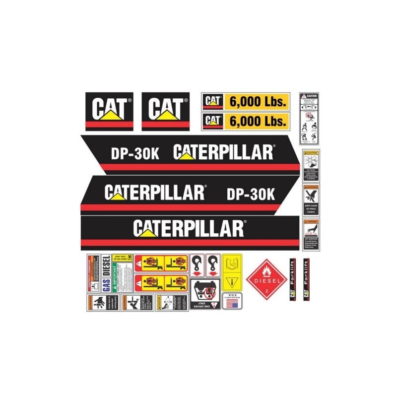 CATERPILLAR MONTACARGAS DP30K 6 MIL LBS
