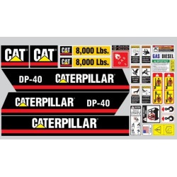 CATERPILLAR MONTACARGAS DP40 8000 LBS