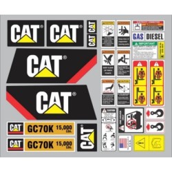 CATERPILLAR MONTACARGAS GC70K 15000 LBS