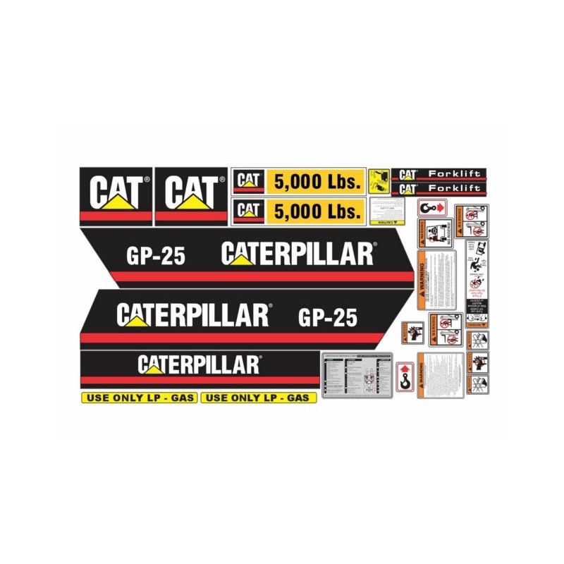 CATERPILLAR MONTACARGAS GP25 5000 LBS