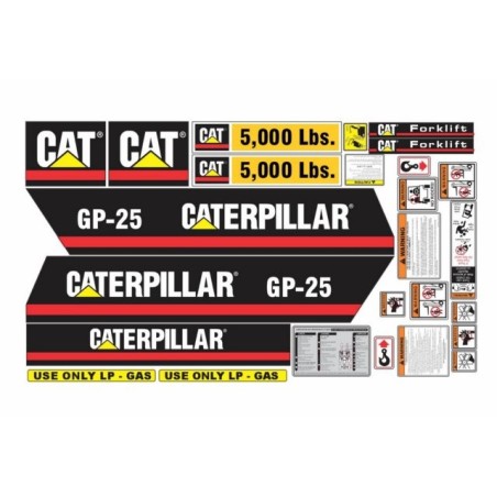 CATERPILLAR MONTACARGAS GP25 5000 LBS