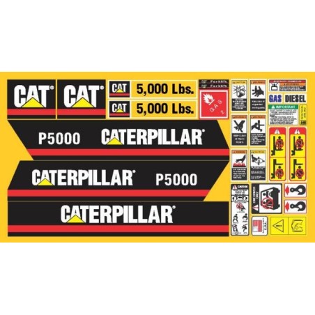 CATERPILLAR MONTACARGAS P5000