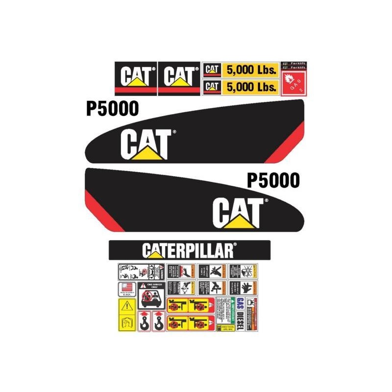 CATERPILLAR MONTACARGAS P5000 MODERNO