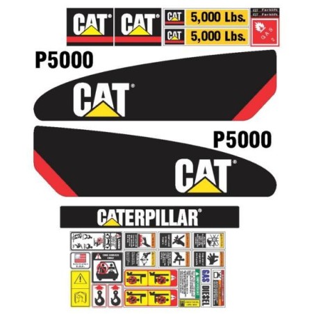 CATERPILLAR MONTACARGAS P5000 MODERNO