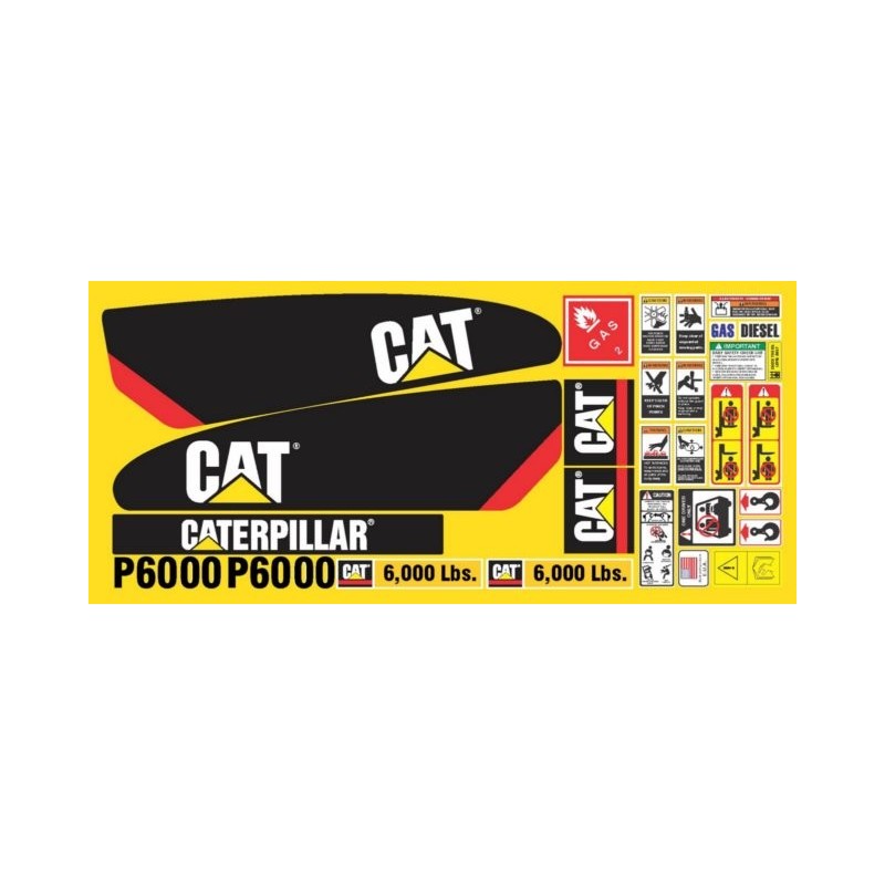 CATERPILLAR MONTACARGAS P6000 MODERNO