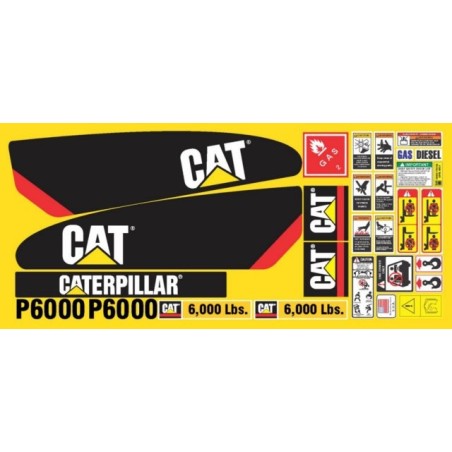 CATERPILLAR MONTACARGAS P6000 MODERNO