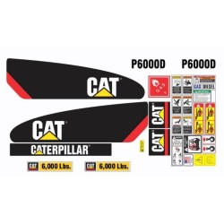 CATERPILLAR MONTACARGAS P6000D
