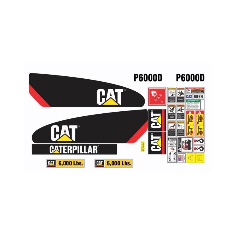CATERPILLAR MONTACARGAS P6000D