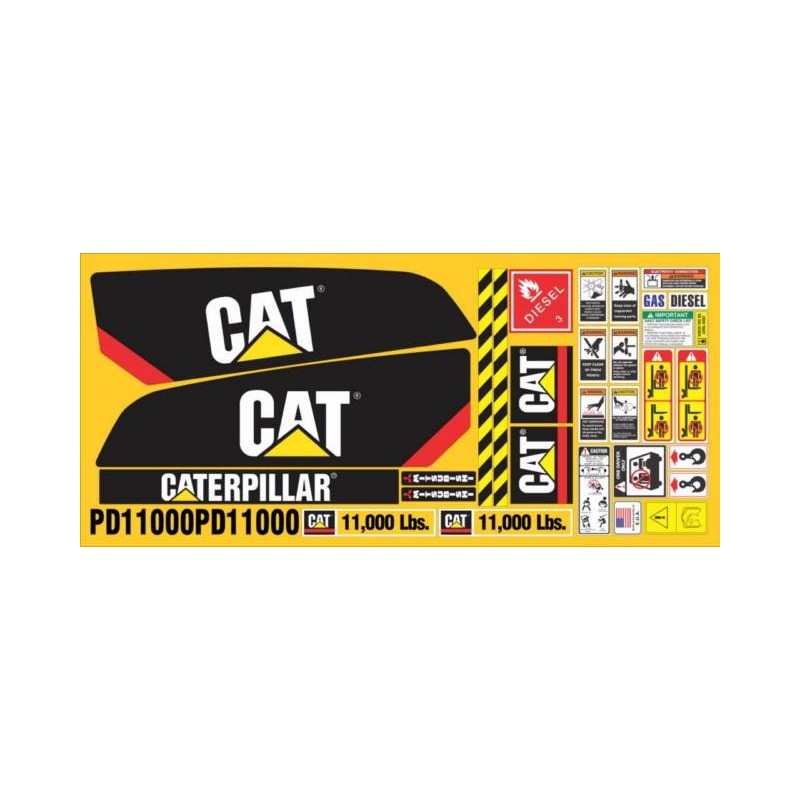 CATERPILLAR MONTACARGAS PD11000