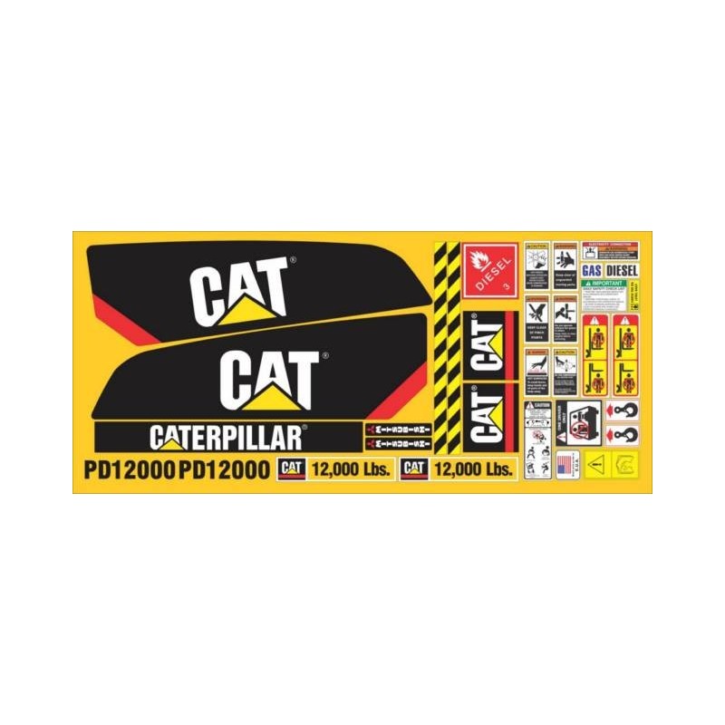 CATERPILLAR MONTACARGAS PD12000