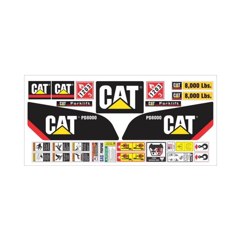 CATERPILLAR MONTACARGAS PD8000 MODERNO