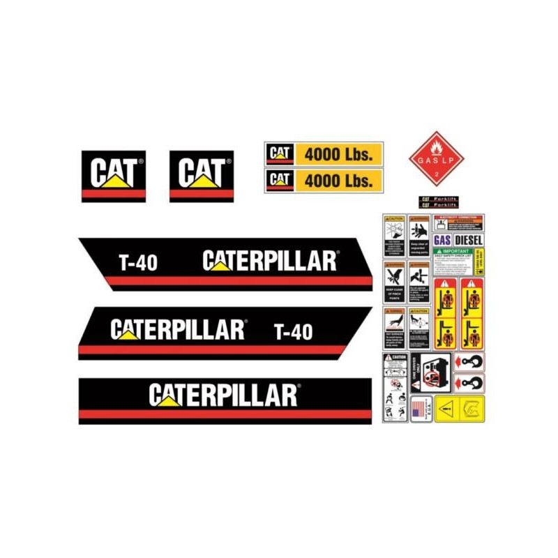 CATERPILLAR MONTACARGAS T40