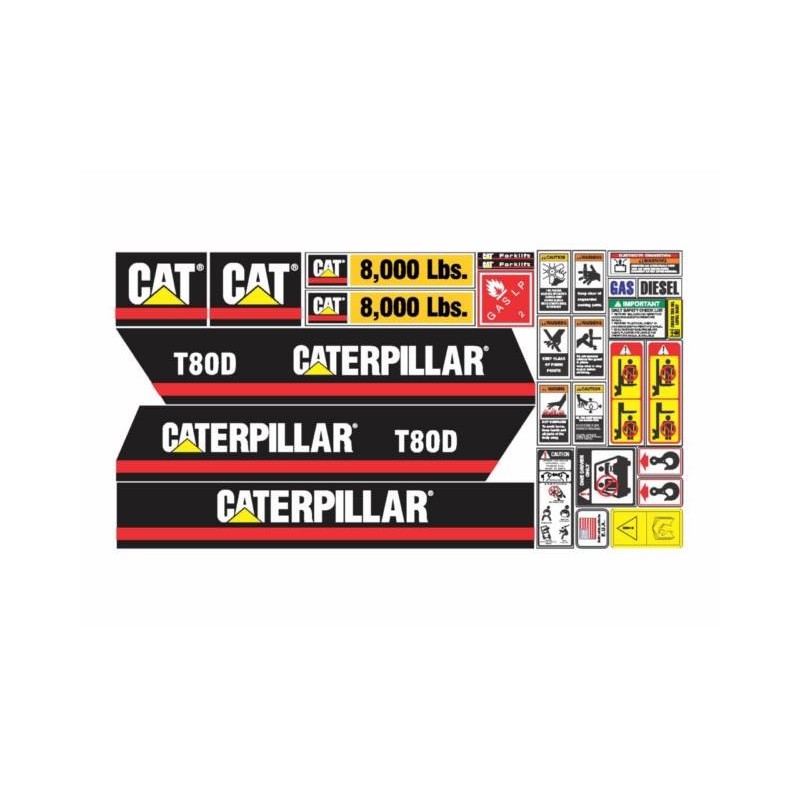 CATERPILLAR MONTACARGAS T80D 8000 LBS