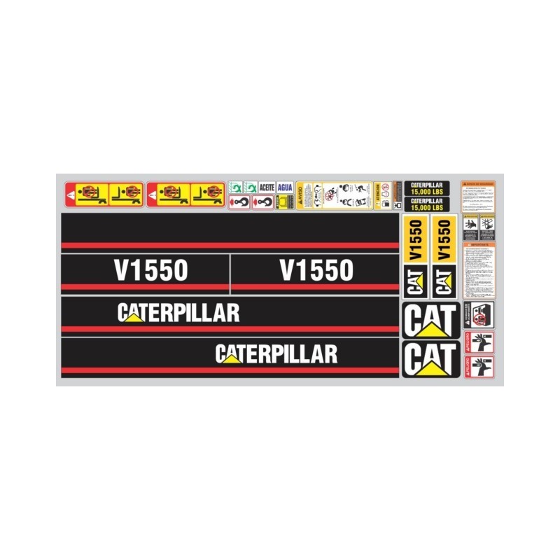 CATERPILLAR MONTACARGAS V1550 15 MIL LBS