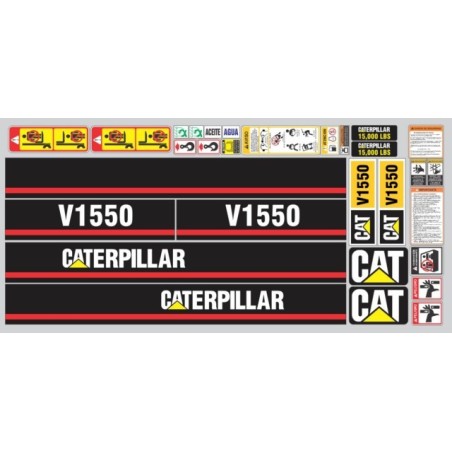 CATERPILLAR MONTACARGAS V1550 15 MIL LBS