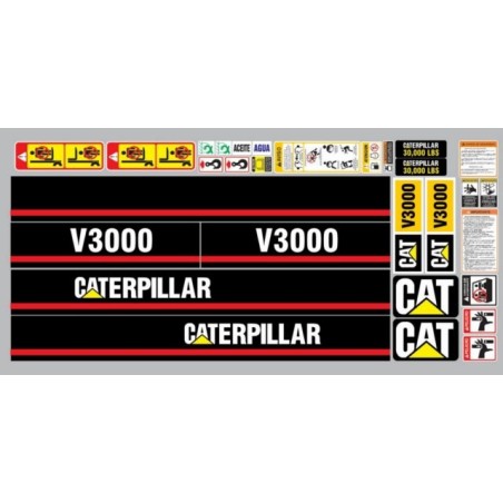 CATERPILLAR MONTACARGAS V3000 30MIL LBS