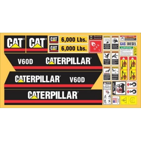 CATERPILLAR MONTACARGAS V60D 6000 LBS