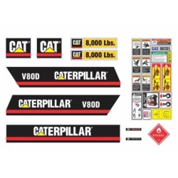 CATERPILLAR MONTACARGAS V80D 8000 LBS