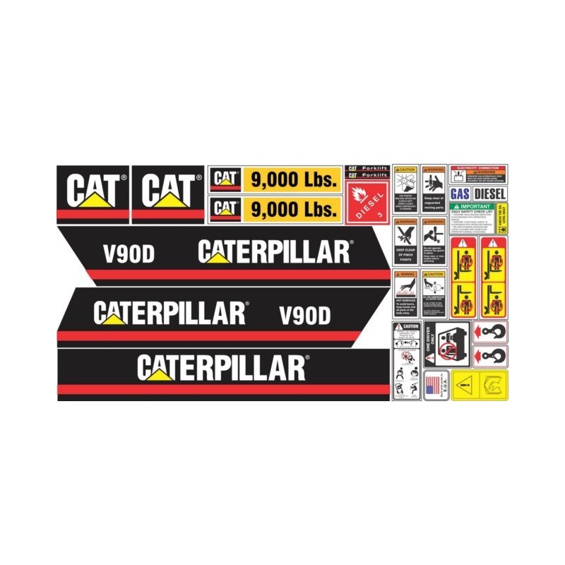 CATERPILLAR MONTACARGAS V90D 9000 LBS