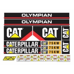 CATERPILLAR OLYMPIAN 75KW GENERADOR