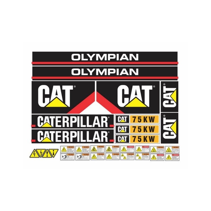 CATERPILLAR OLYMPIAN 75KW GENERADOR