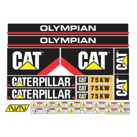 CATERPILLAR OLYMPIAN 75KW GENERADOR