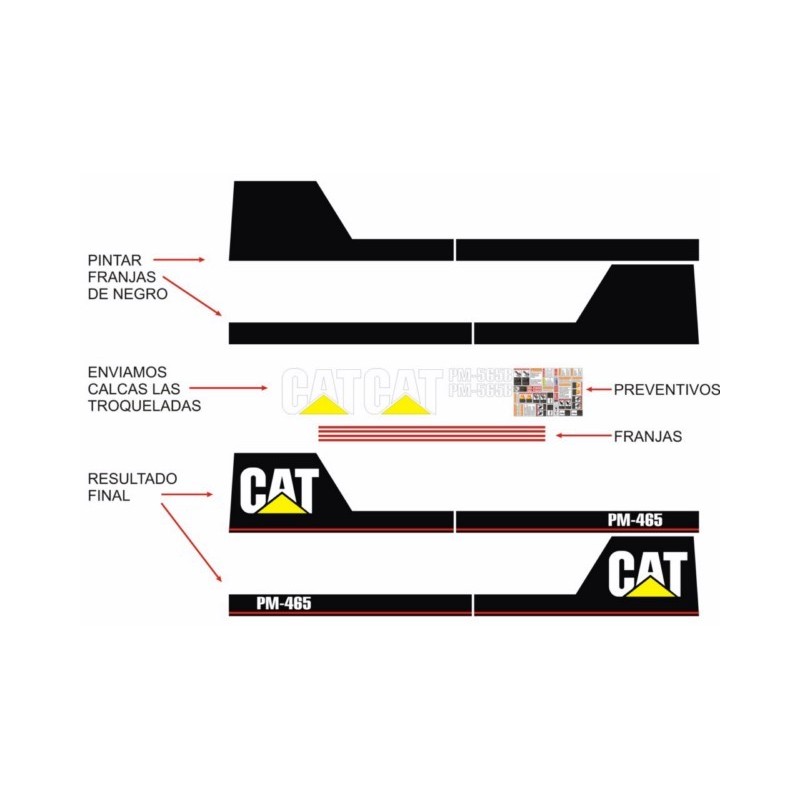 CATERPILLAR PM465 SIN FRANJAS