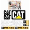 CATERPILLAR PR450 PINTAR FONDO NEGRO