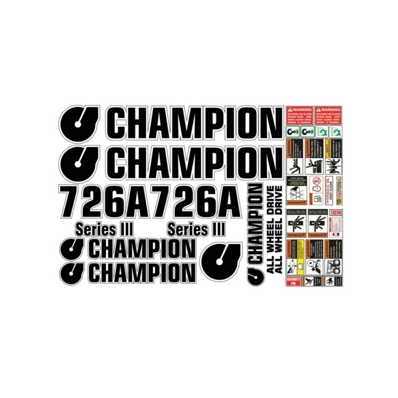 CHAMPION 726A SERIES 3