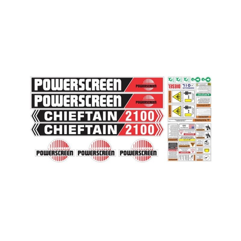 CHIEFTAIN 2100 POWER SCREEN